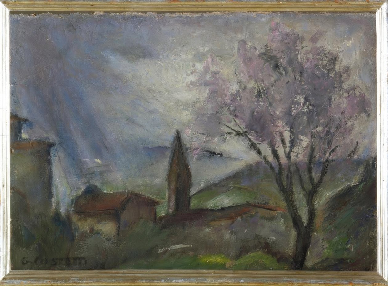 Ország fákkal alkotó: Giovanni Costetti