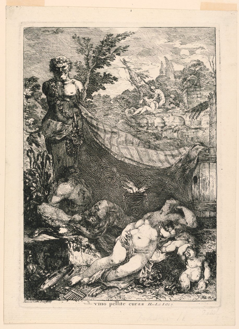 (Horatius ódái) alkotó: Giovanni David