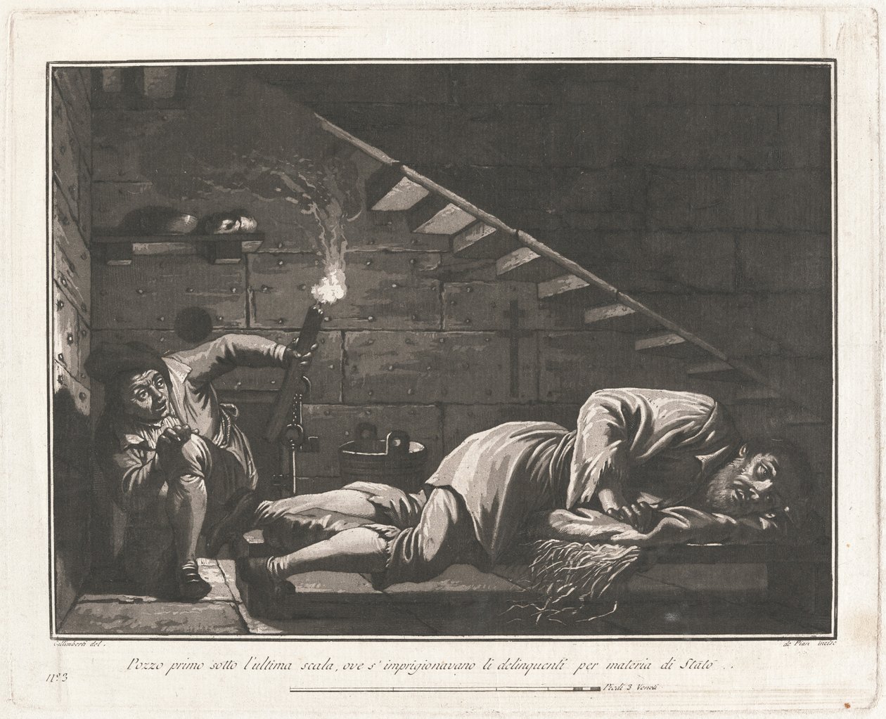 A „kút” az államtörvény megsértőinek alkotó: Giovanni De Pian, after Francesco Galimberti