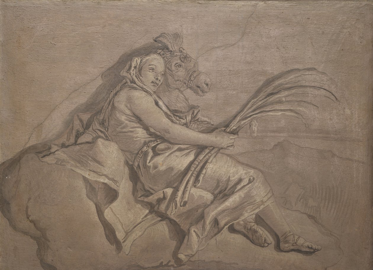 Ázsia. alkotó: Giovanni Domenico Tiepolo