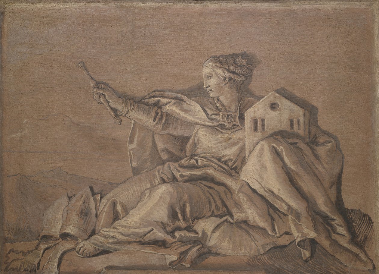 Európa. alkotó: Giovanni Domenico Tiepolo