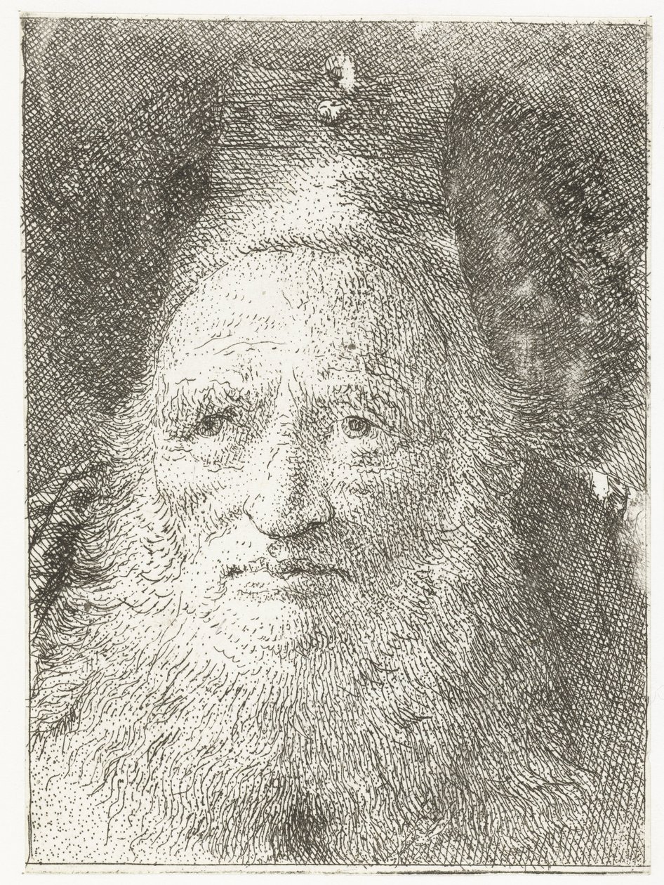 Öreg ember prémes sapkával Fejgyűjtemény (sorozat címe) Raccolta di Teste (sorozat címe) alkotó: Giovanni Domenico Tiepolo