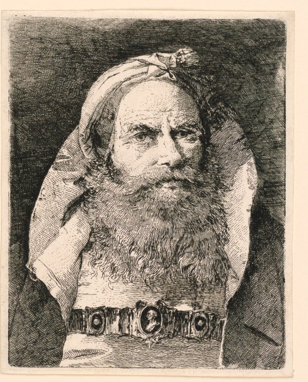 A fejek gyűjteménye alkotó: Giovanni Domenico Tiepolo