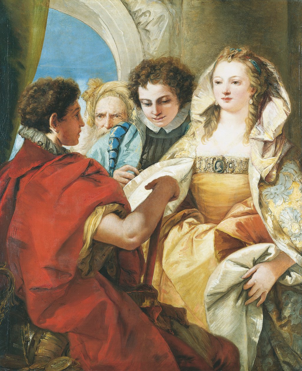 Scipio önuralma alkotó: Giovanni Domenico Tiepolo