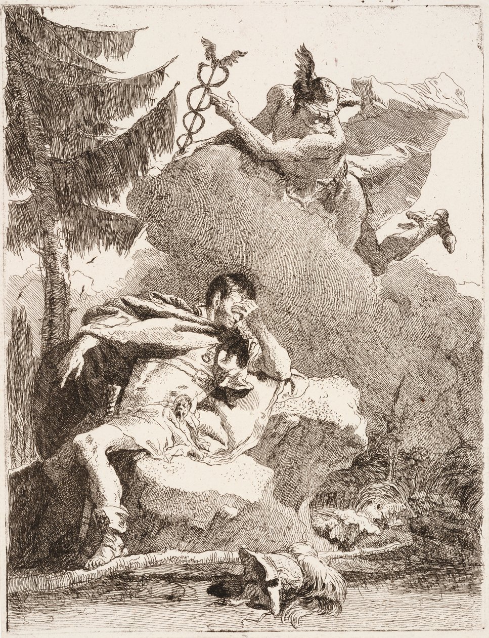 Aeneas álma alkotó: Giovanni Domenico Tiepolo
