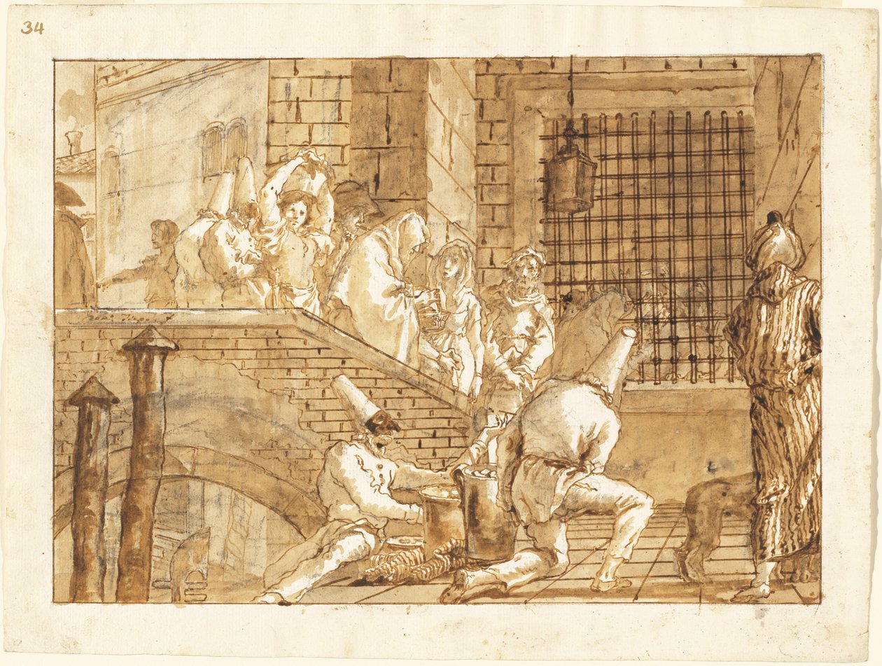 A börtönlátogatás alkotó: Giovanni Domenico Tiepolo