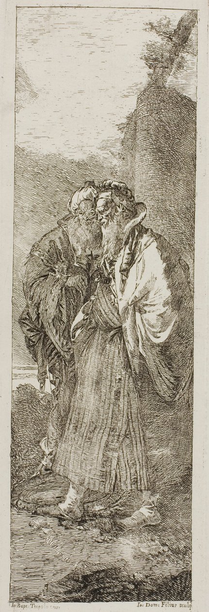 Két Öreg alkotó: Giovanni Domenico Tiepolo