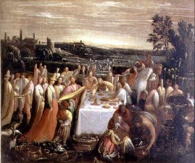 Lakoma a tó szélén, 1610-12 alkotó: Giovanni Donducci