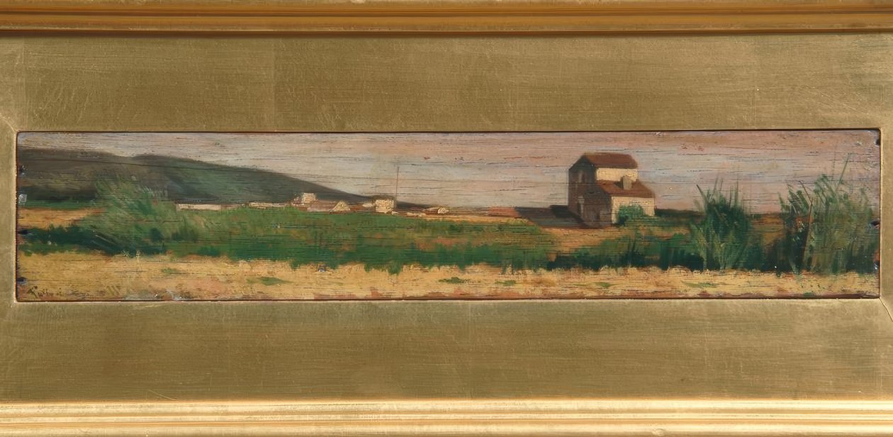 Acquaiole livornesi alkotó: Giovanni Fattori