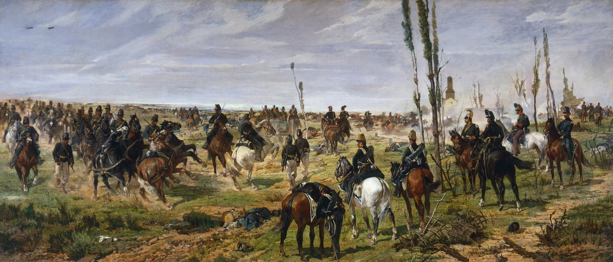 Támadás a Felfedező Madonnája ellen alkotó: Giovanni Fattori