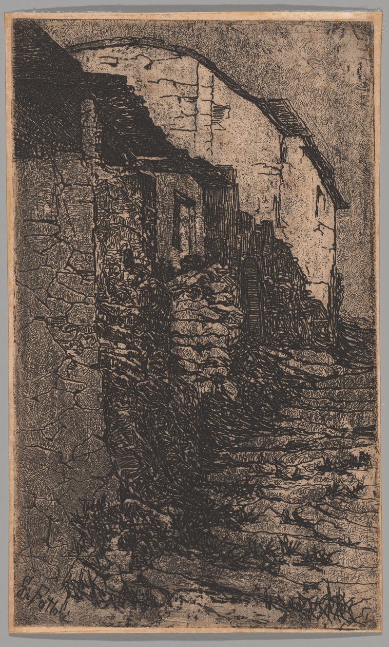 Bauco, Róma közelében alkotó: Giovanni Fattori