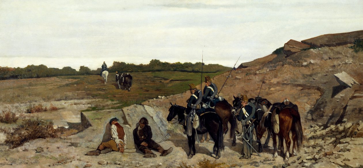 A zsarolás elleni kampány epizódja alkotó: Giovanni Fattori