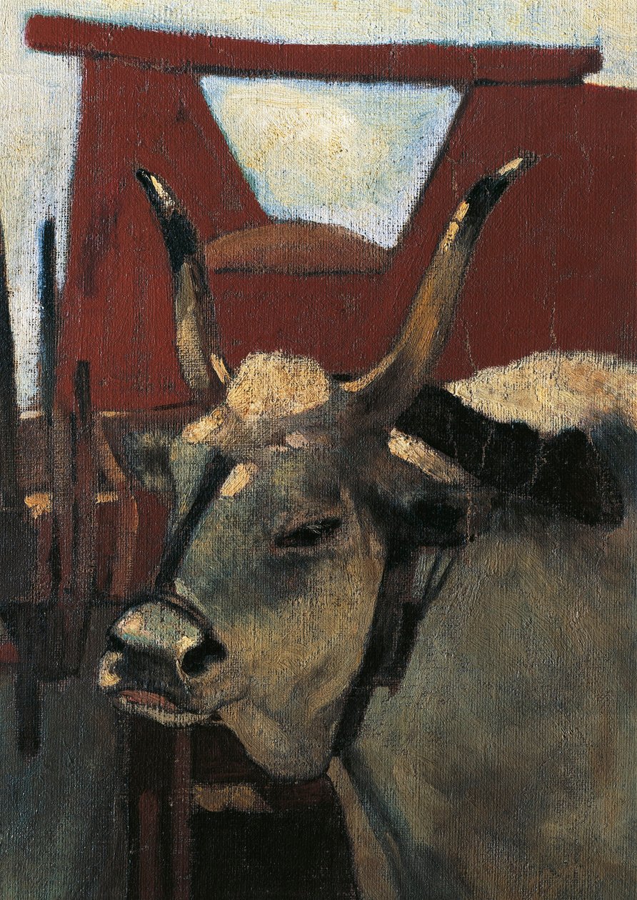 Olaszország, Firenze, Maremma Toscana, 1894 körül, részlet alkotó: Giovanni Fattori