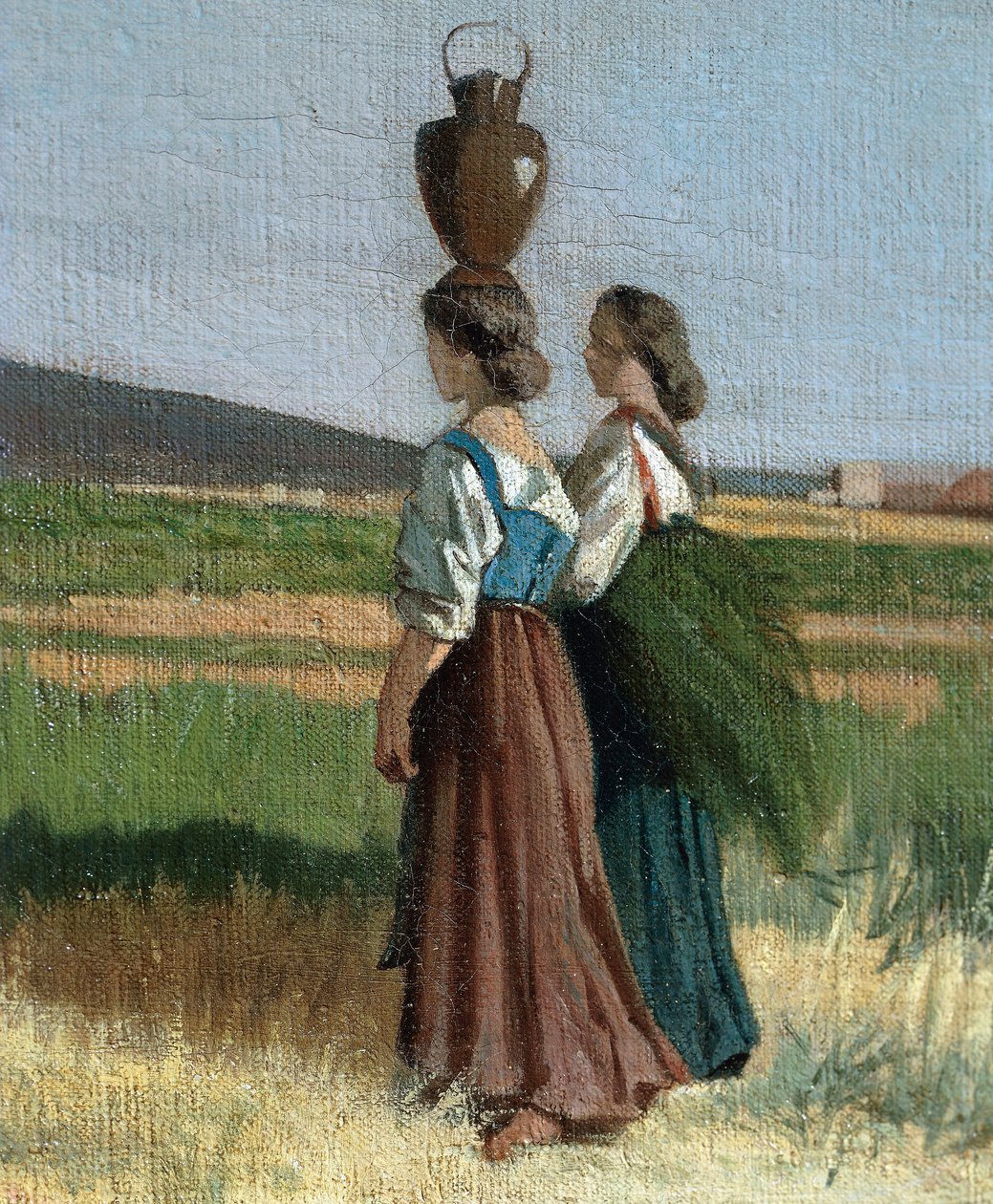 Livorno vízszállító alkotó: Giovanni Fattori