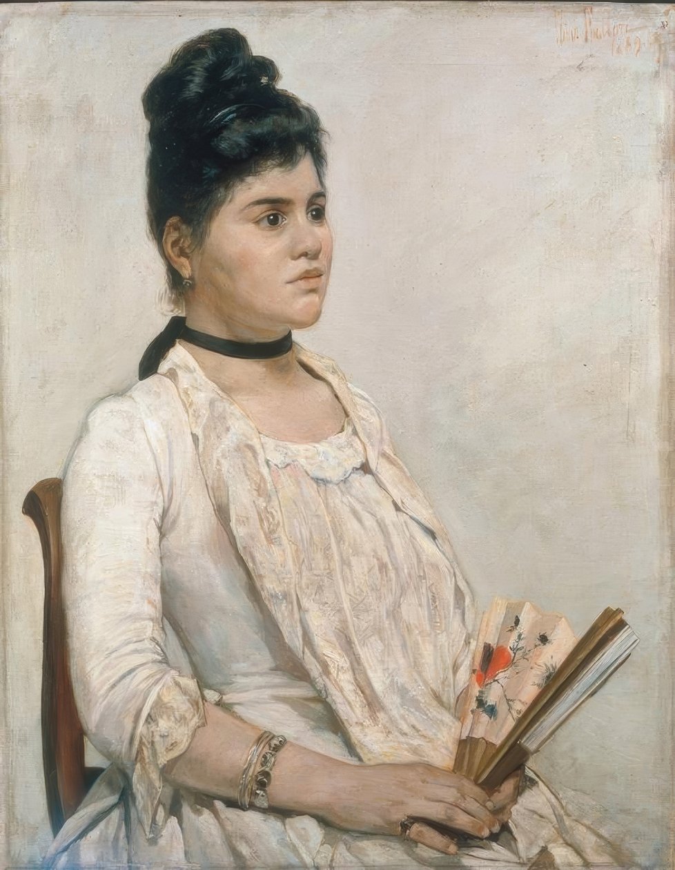 A mostohalány portréja alkotó: Giovanni Fattori