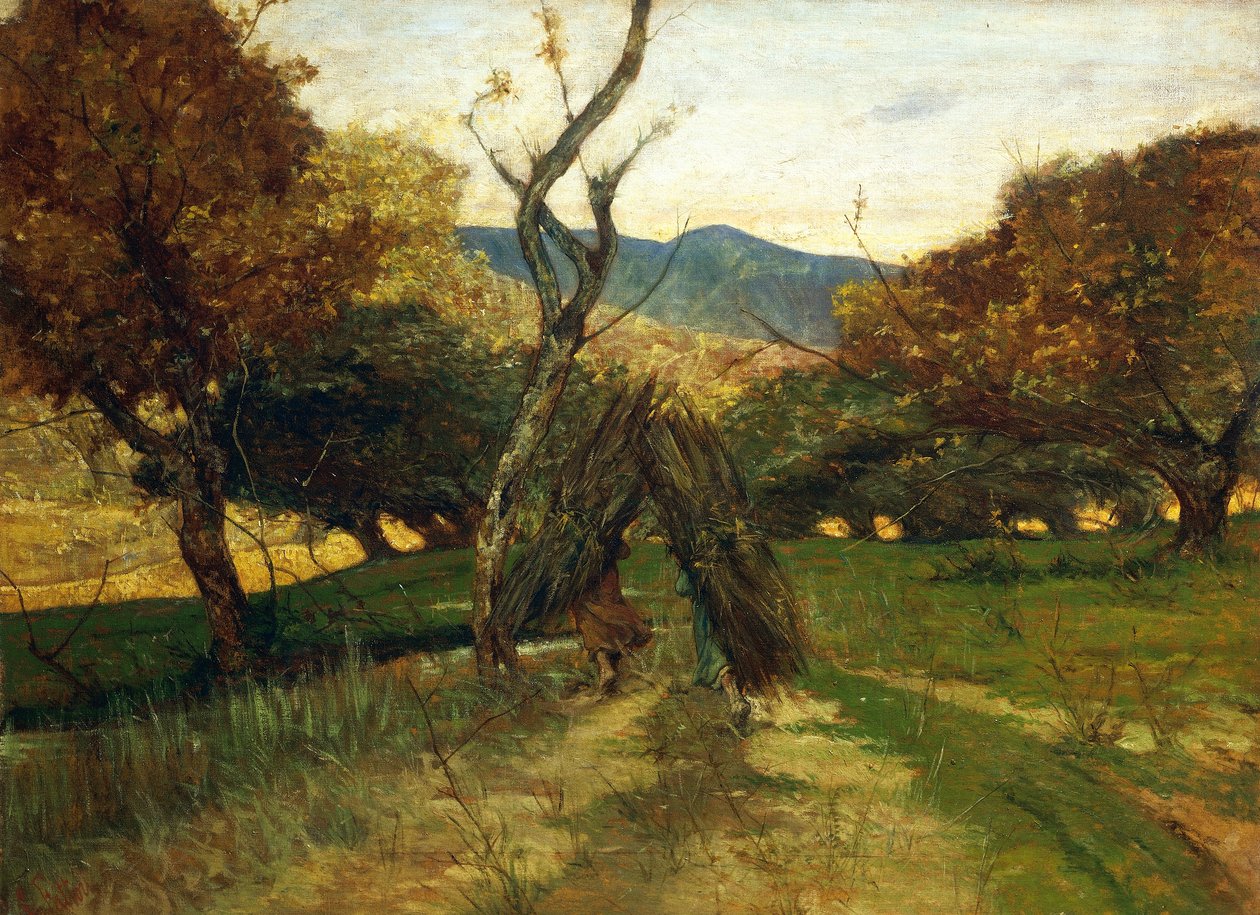 Faverem, 1874 körül, Giovanni Fattori (1825-1908), olaj, vászon alkotó: Giovanni Fattori
