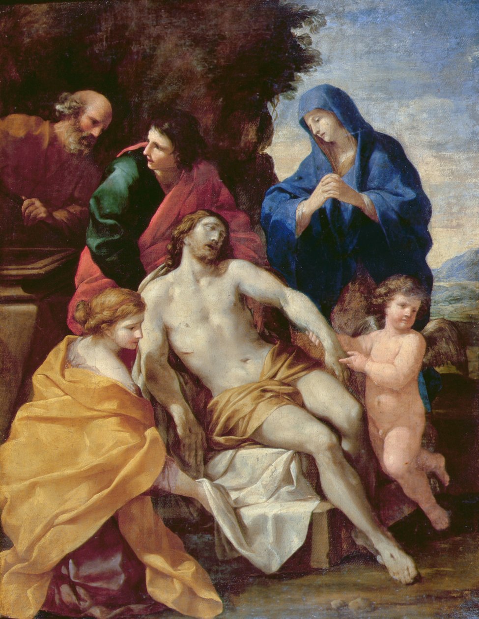 The Entombent, 1638 körül (olaj, vászon) alkotó: Giovanni Francesco (1610 62) Romanelli