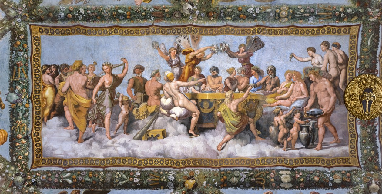 Ámor és Psyche házassága alkotó: Giovanni Francesco (c.1488 1528) Penni