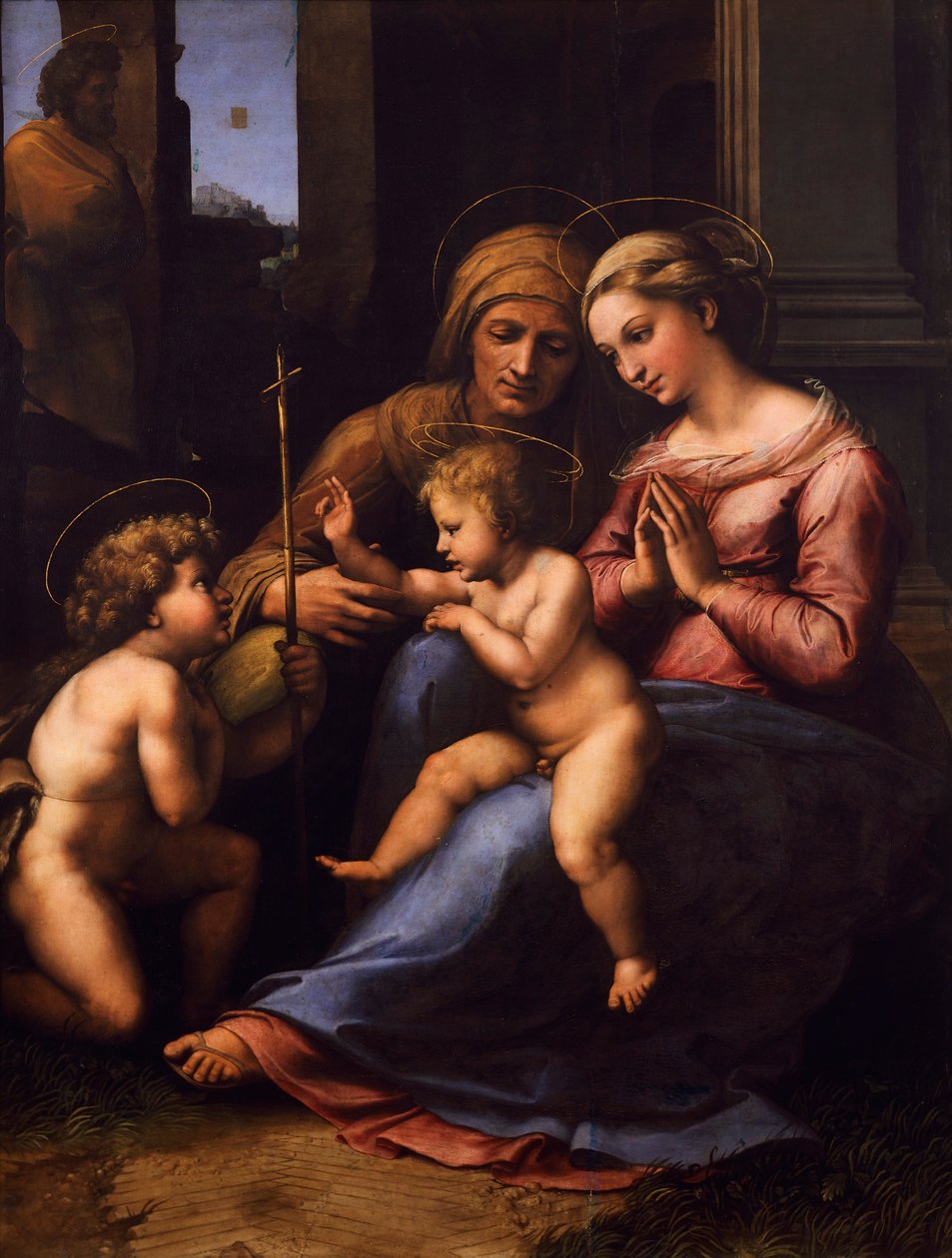 Az Isteni Szeretet Szűzanya, Giovan Francesco Penni, Fattore néven ismert (kb. 1488-1528) alkotó: Giovanni Francesco (c.1488 1528) Penni