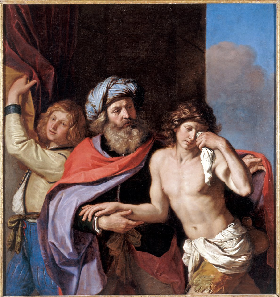 A tékozló fiú visszatérése, 1654-55 alkotó: Giovanni Francesco Barbieri