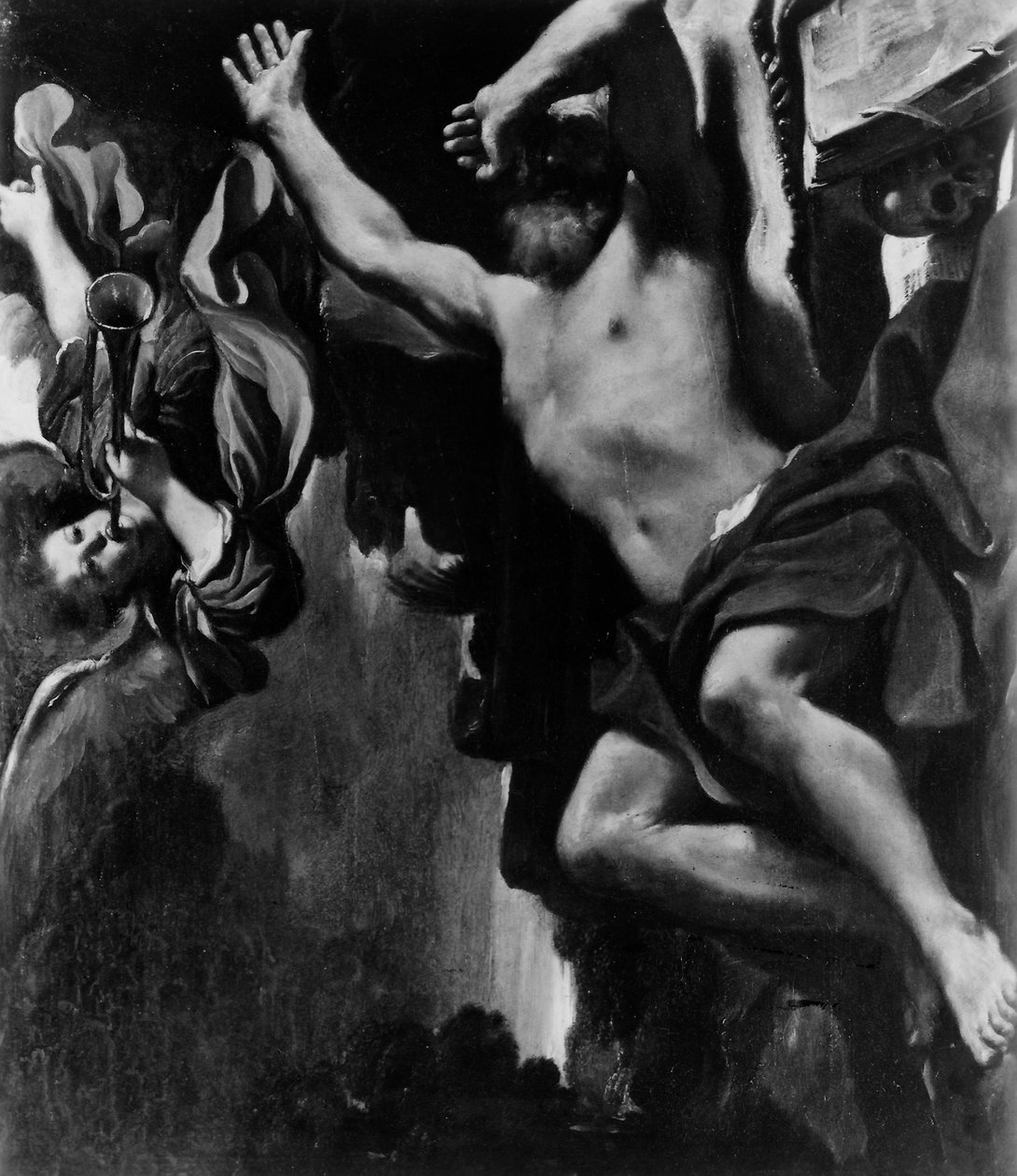 Szent Jeromos látomása, 1619-20 alkotó: Giovanni Francesco Barbieri