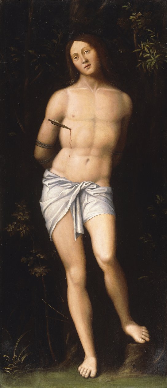 Szent Sebestyén, alkotó: Giovanni Francesco Caroto