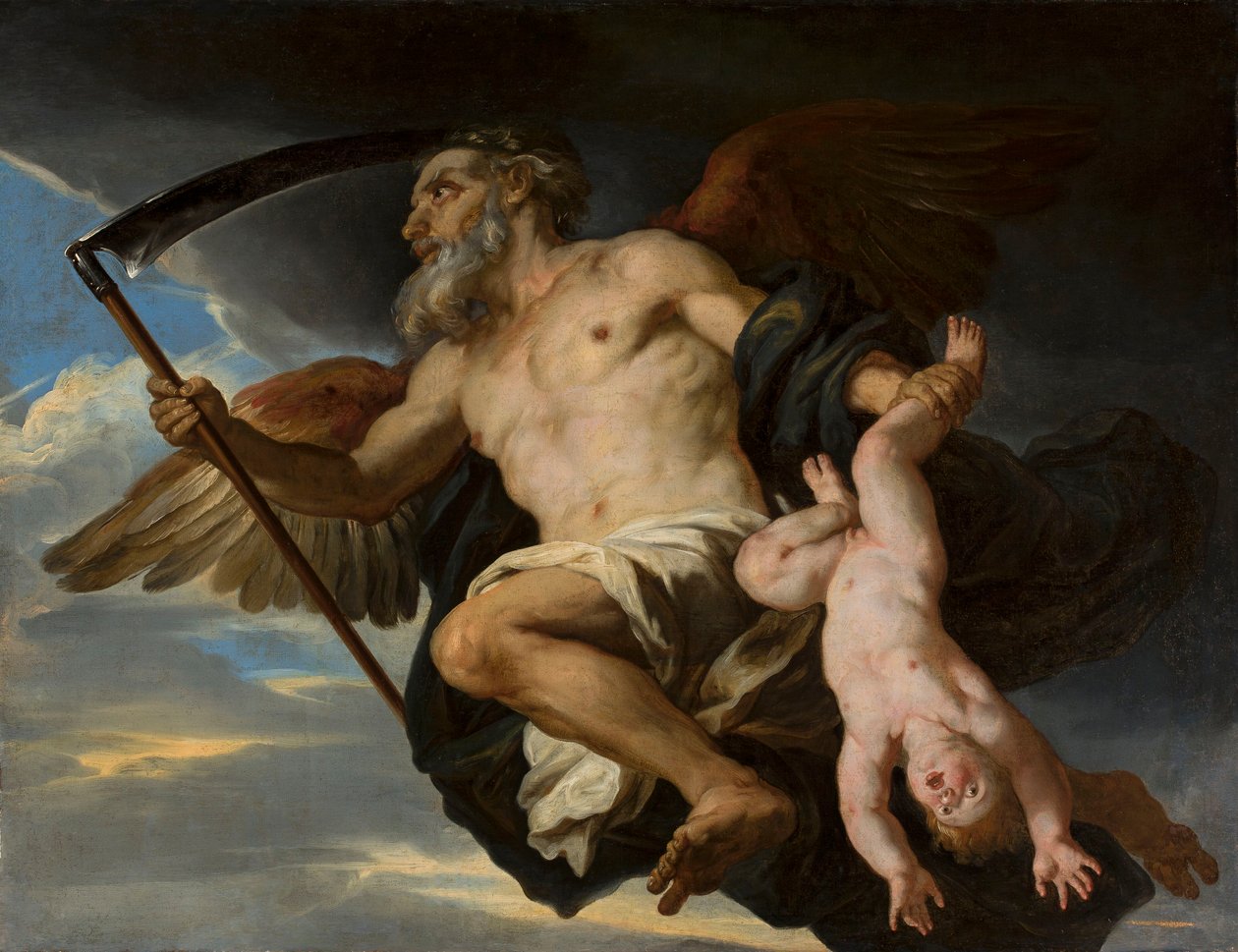 Kronosz alkotó: Giovanni Francesco Romanelli