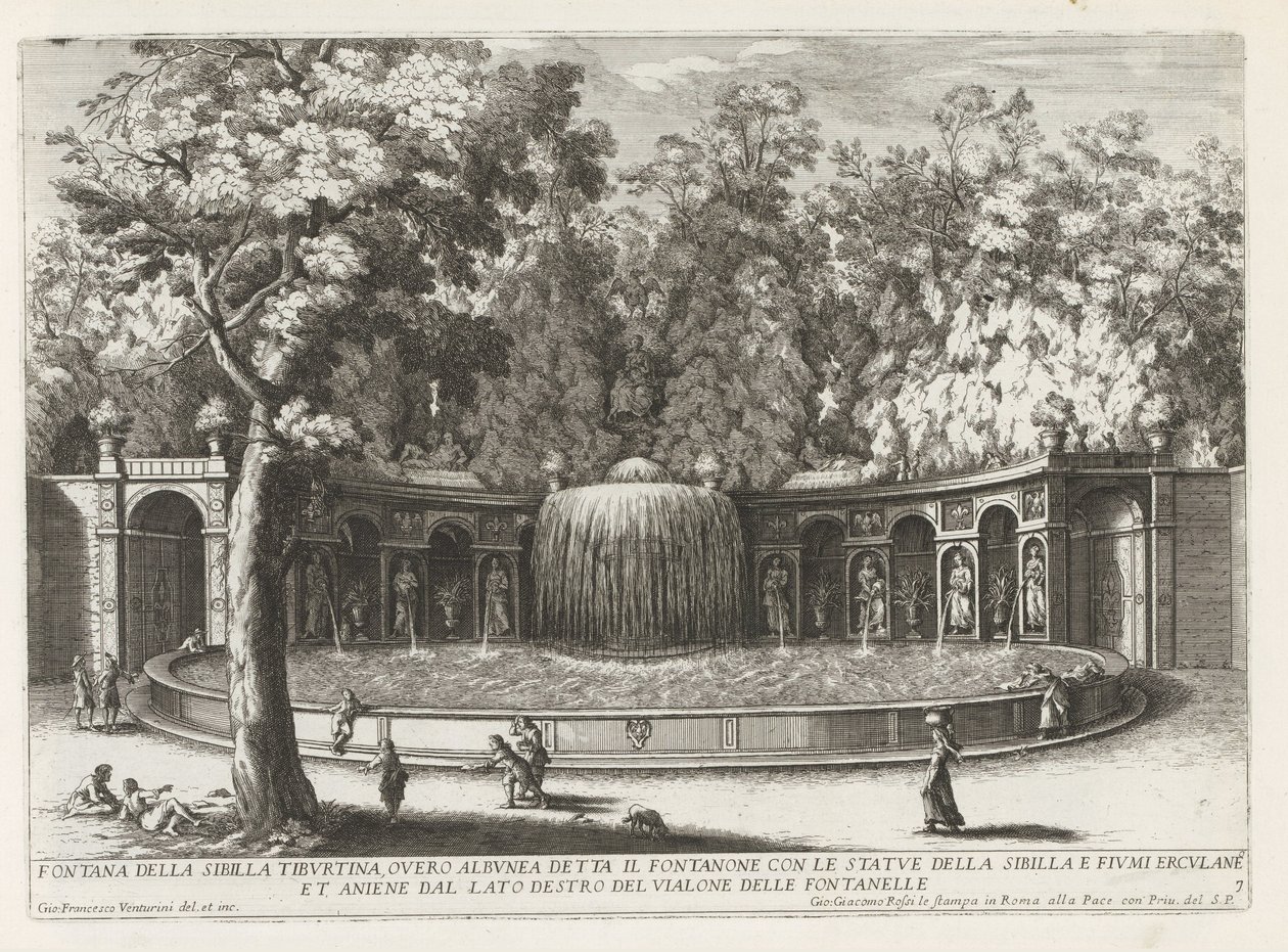 Ovato-kút a Villa d