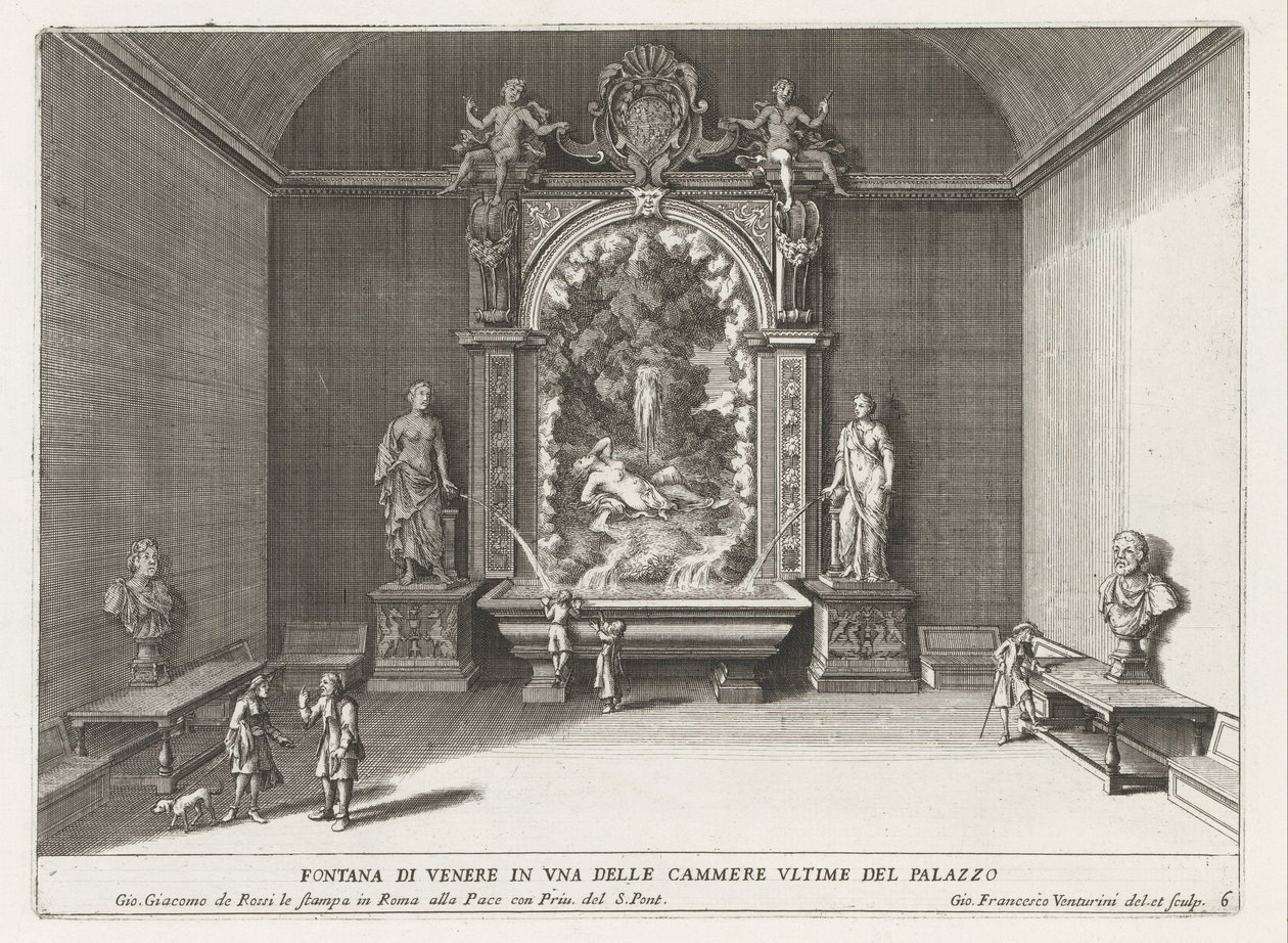 Fontein van Venus a Villa d