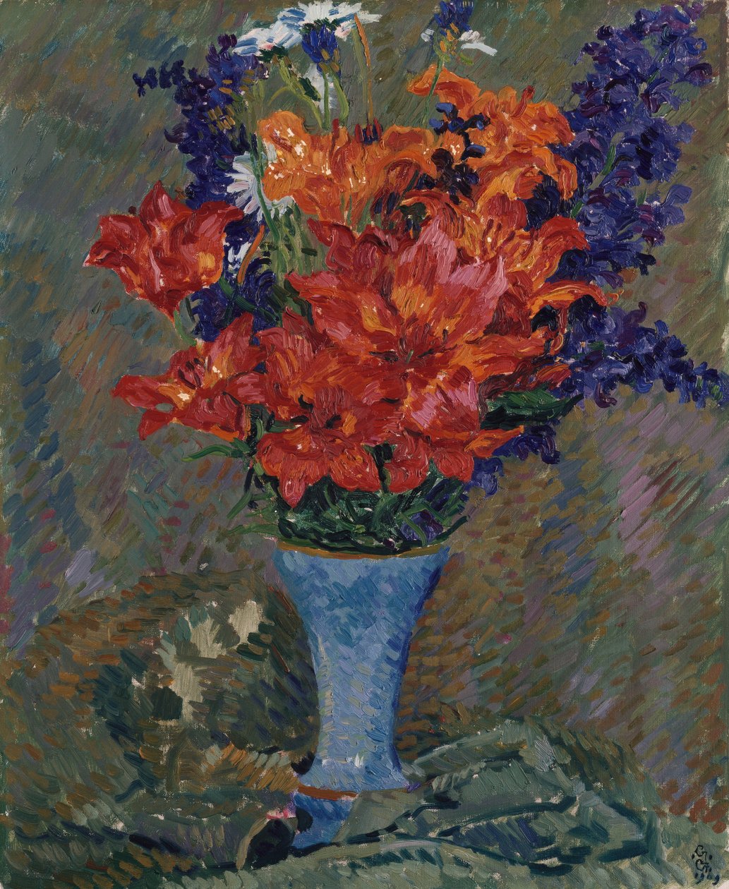 Tigris Liliomok alkotó: Giovanni Giacometti