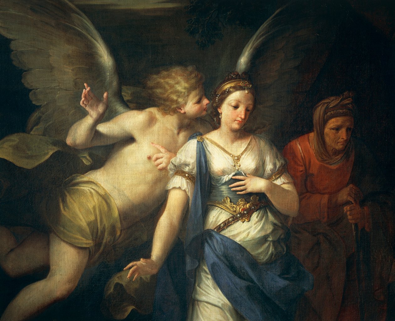 Angyal inspirálja Juditot alkotó: Giovanni Gioseffo da Sole