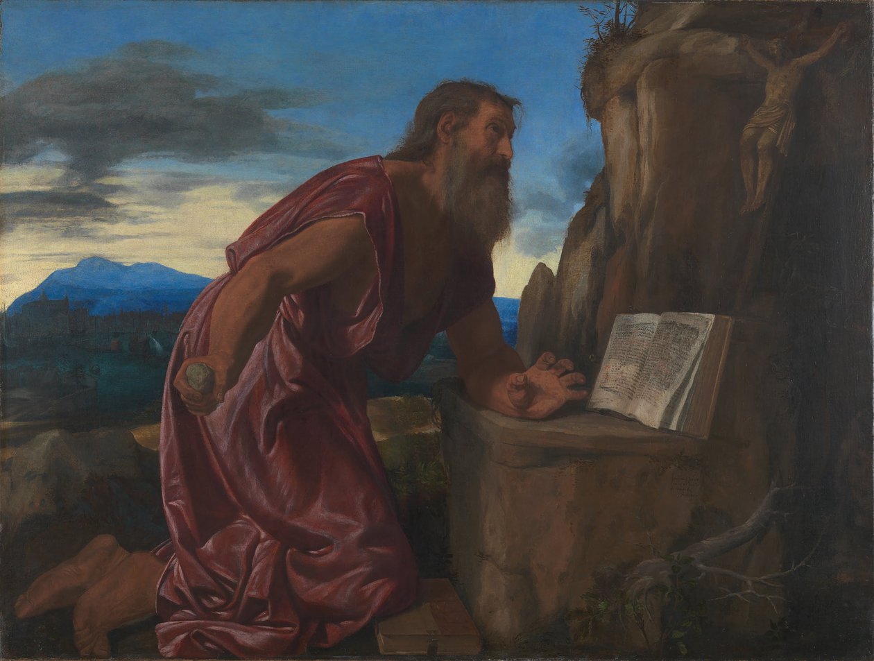 Szent Jeromos alkotó: Giovanni Girolamo Savoldo