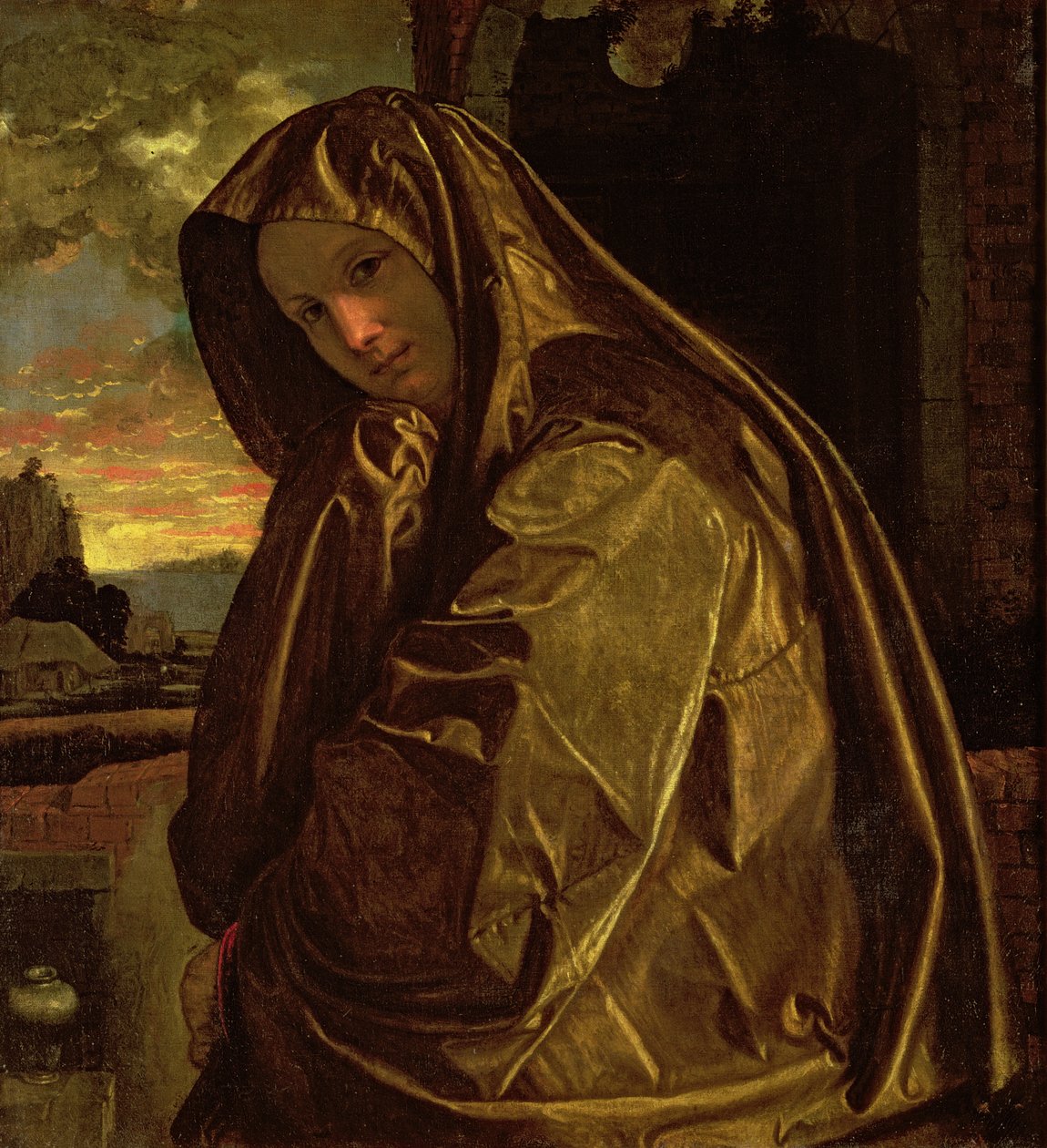 Szent Mária Magdolna alkotó: Giovanni Girolamo Savoldo