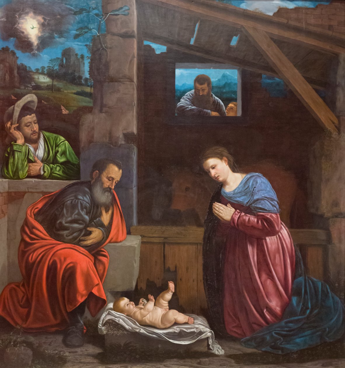 A pásztorok imádata alkotó: Giovanni Girolamo Savoldo