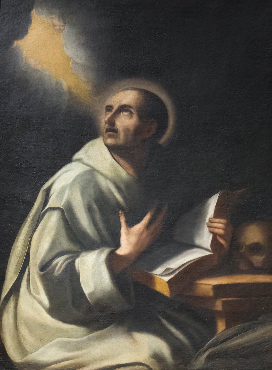 San Bruno (olaj, vászon) alkotó: Giovanni Lanfranco