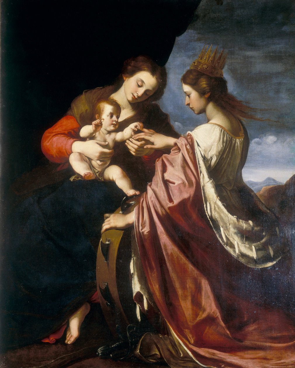 Szent Katalin esküvő alkotó: Giovanni Mannozzi