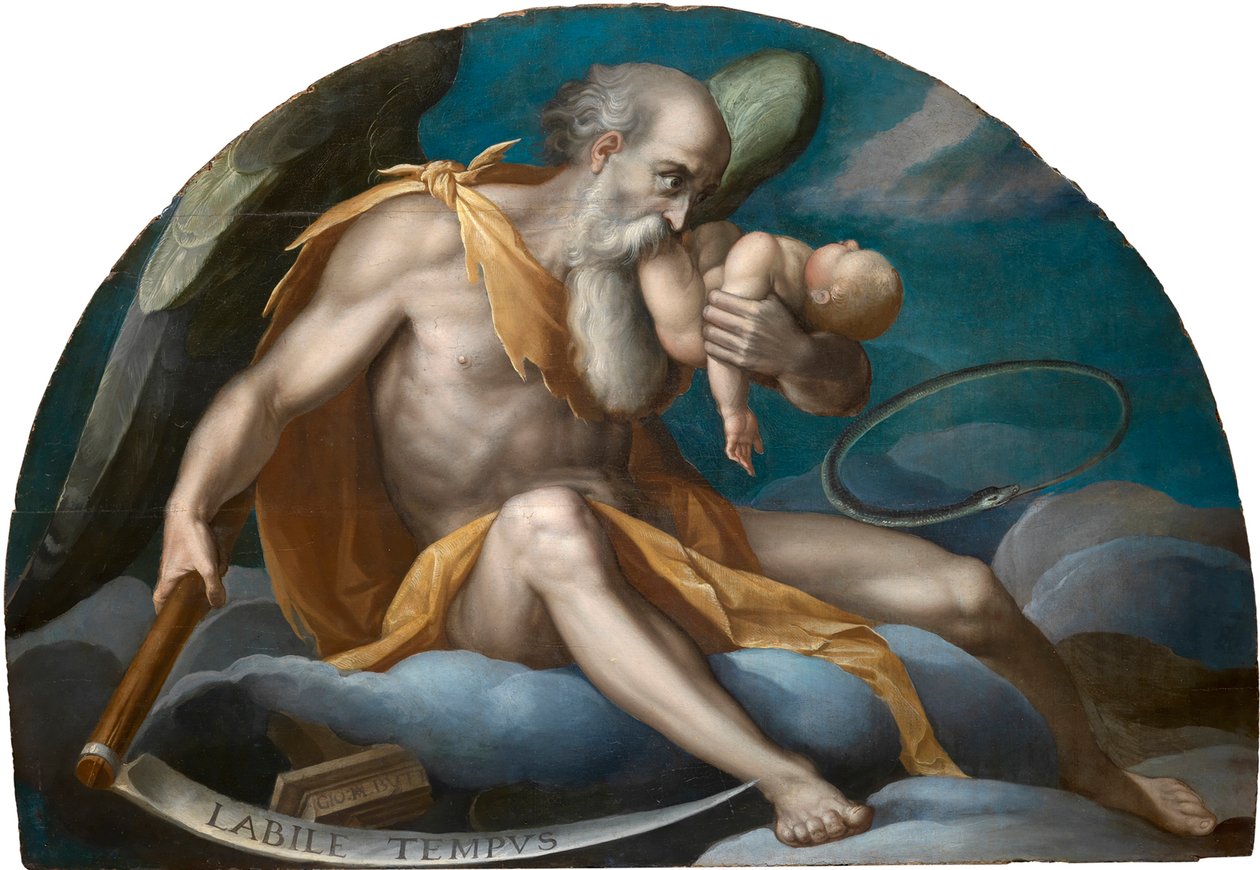 Chronos, 1582-1585. alkotó: Giovanni Maria Butteri