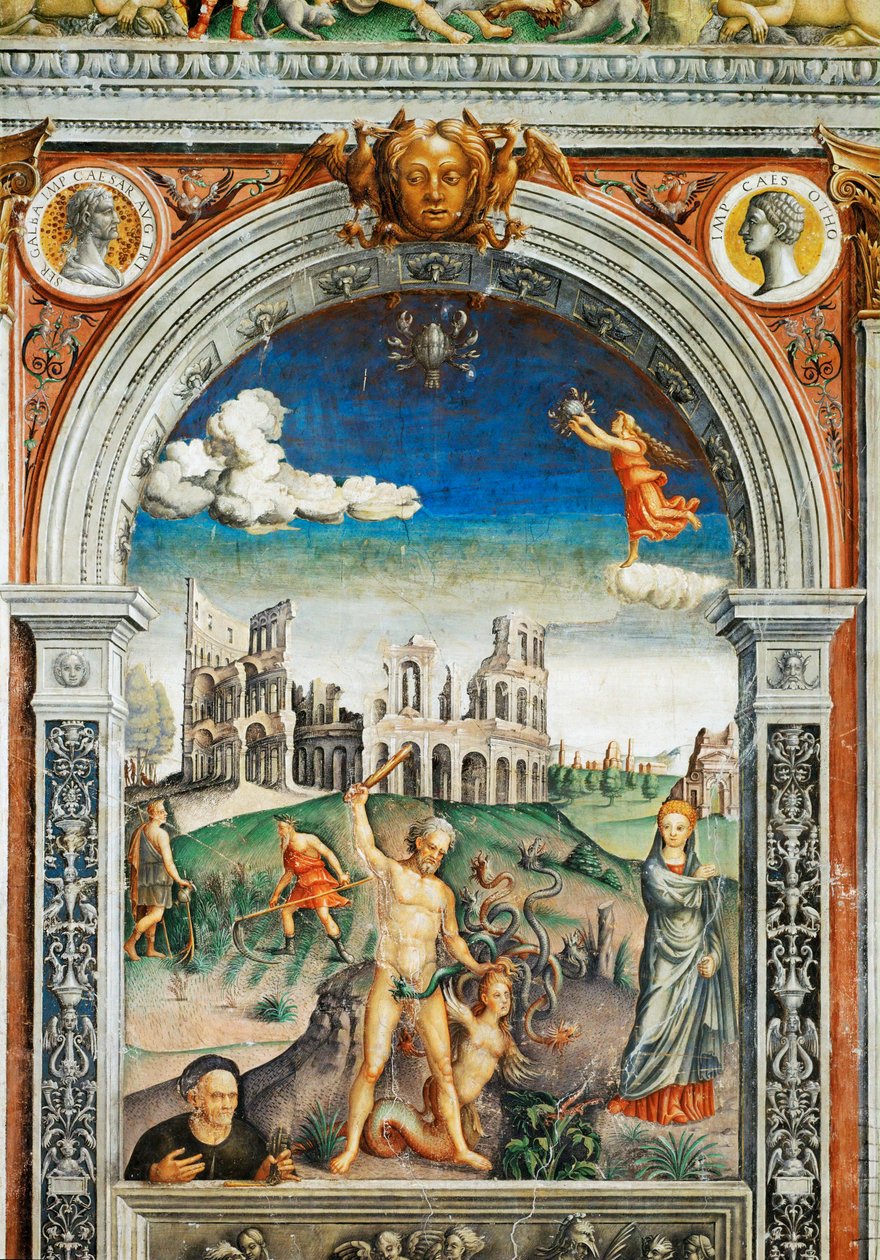 Falfestmények a Zodiákus teremben, Palazzo d