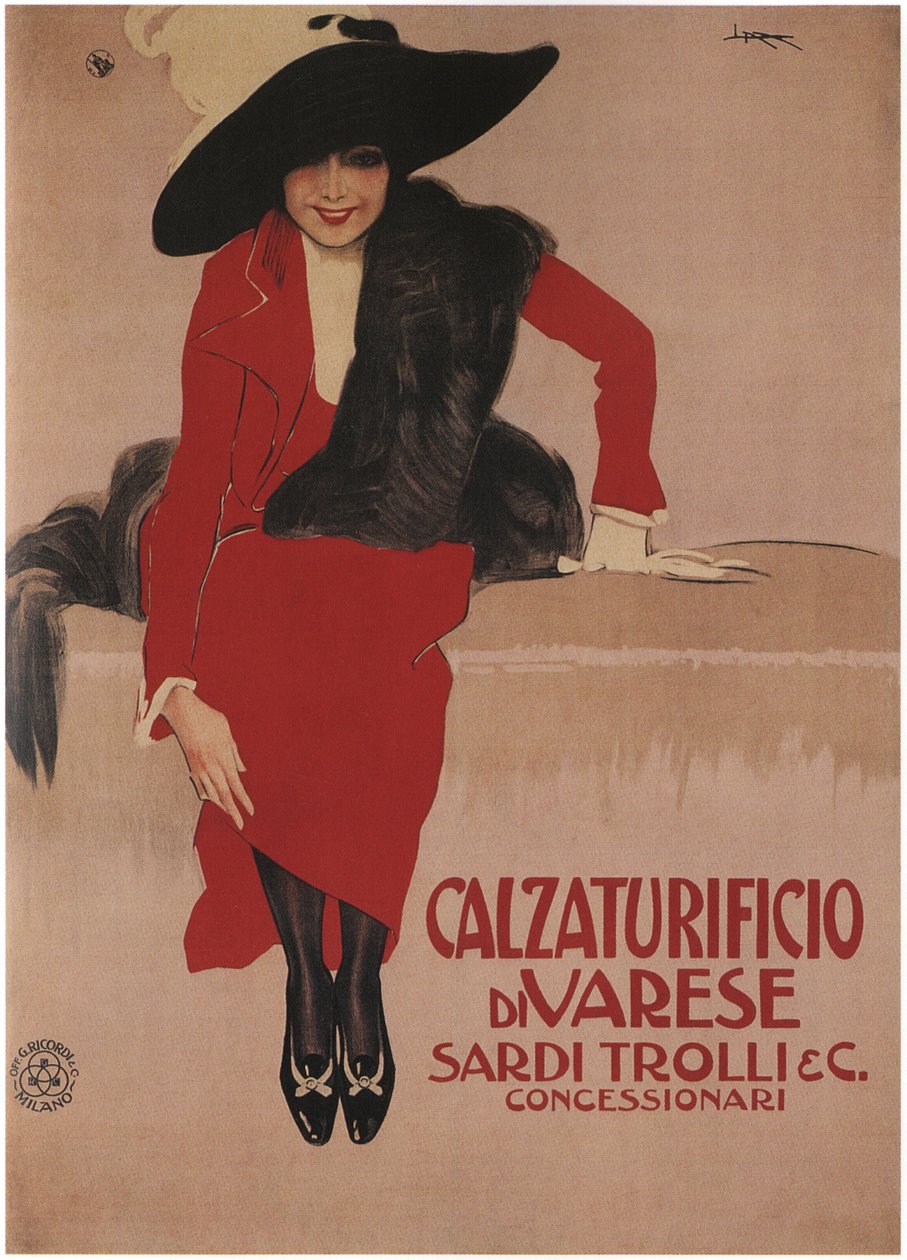 Sardi Trolli cipő, 1897 alkotó: Giovanni Mataloni