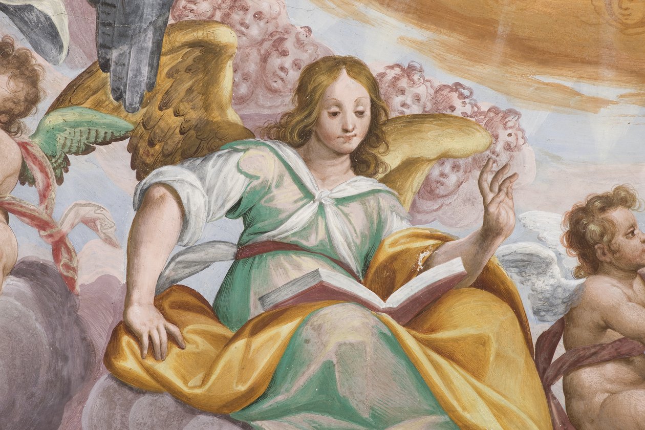 Angyal és putti alkotó: Giovanni Mauro della Rovere