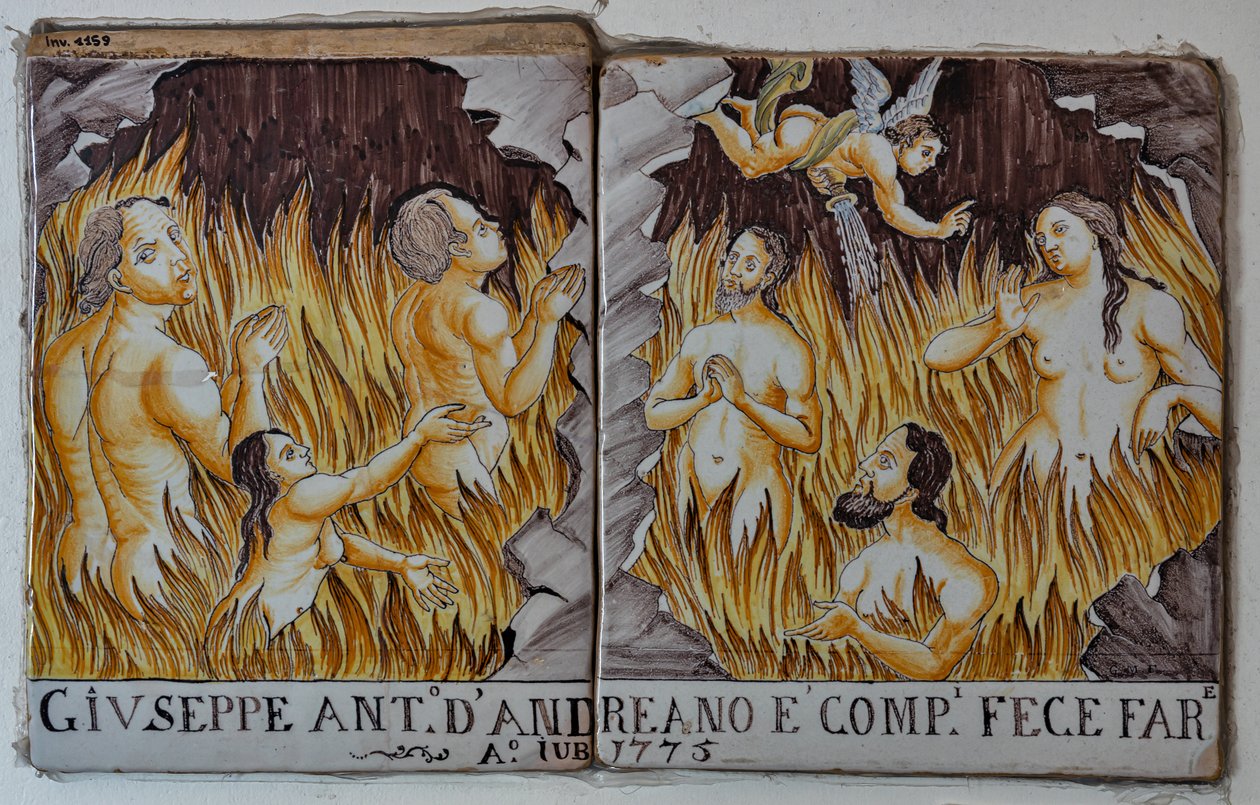 Lelkek a purgatóriumban alkotó: Giovanni Meazzi
