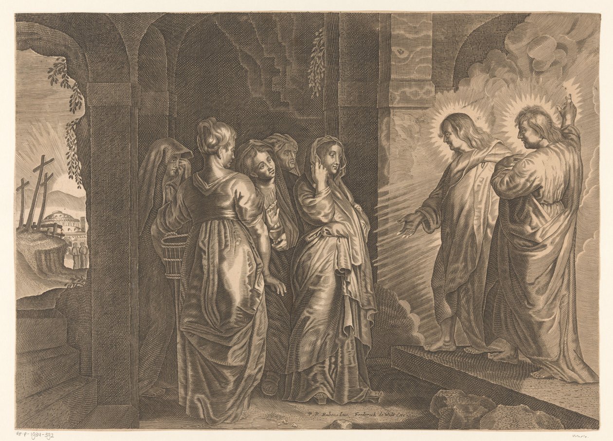 Szent asszonyok Krisztus sírjánál alkotó: Giovanni Merlo (attributed to)