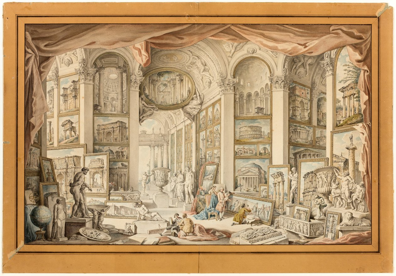 Az ókori Róma alkotó: Giovanni Paolo Panini