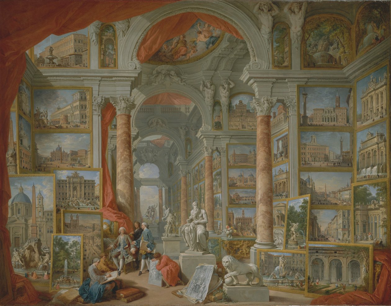 Modern Róma alkotó: Giovanni Paolo Pannini