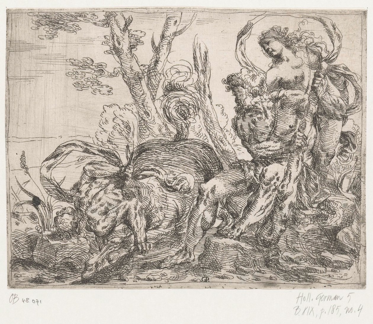 Herkules megöli Nessus kentaurt alkotó: Giovanni Pietro Possenti