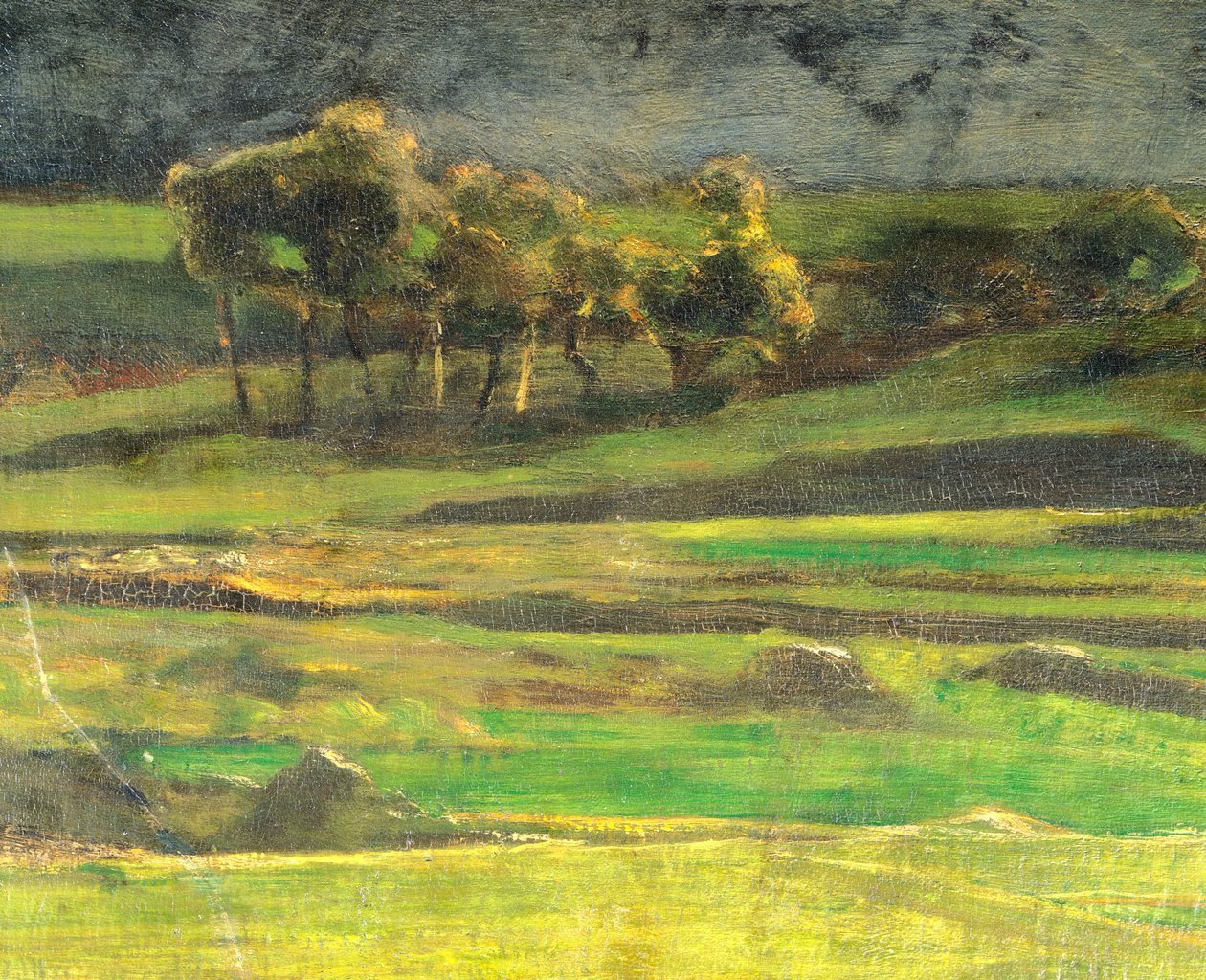 Giovanni Segantini (1858-1899), olaj, vászon, pólusnál alkotó: Giovanni Segantini