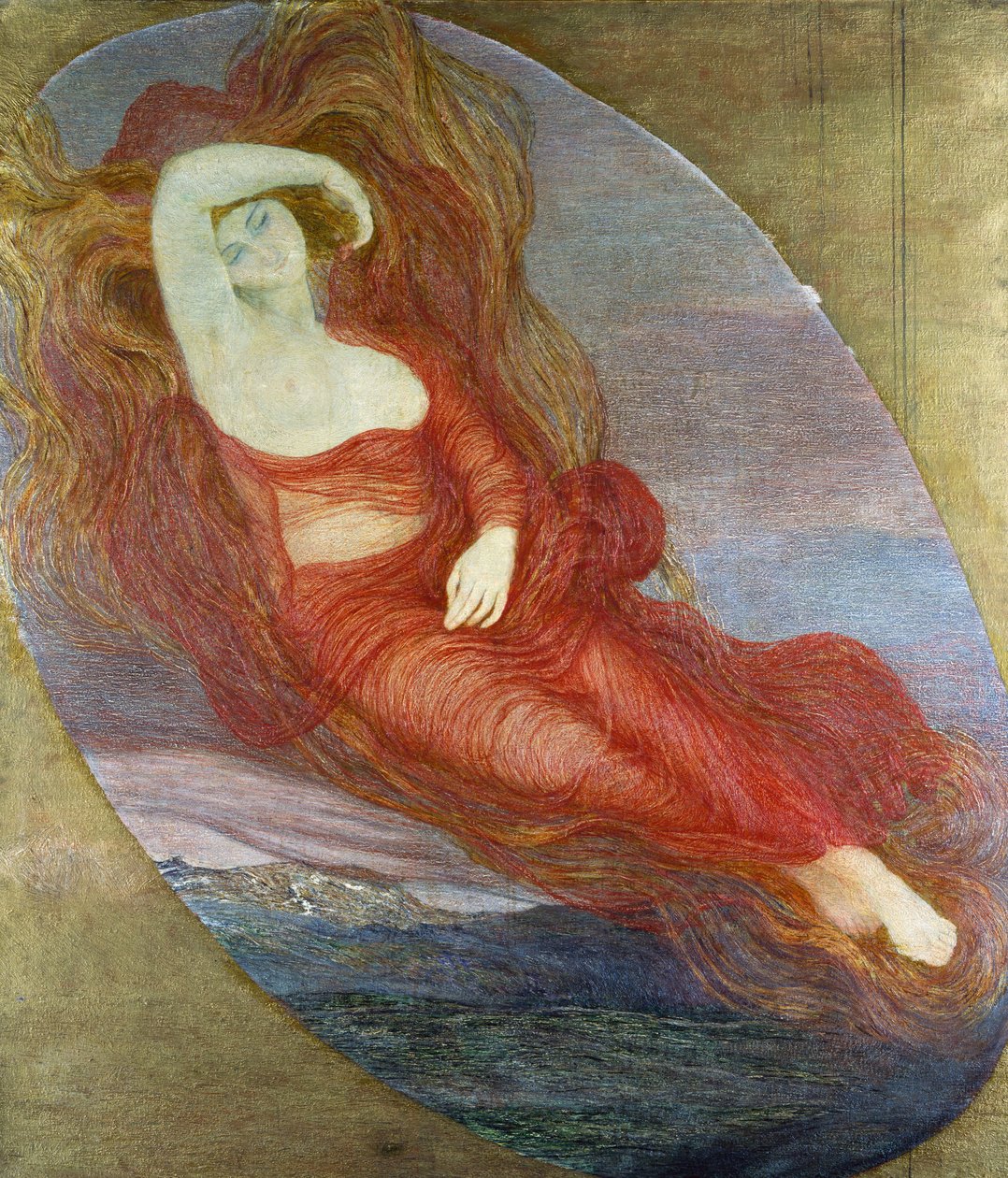 Szerelem istennője alkotó: Giovanni Segantini