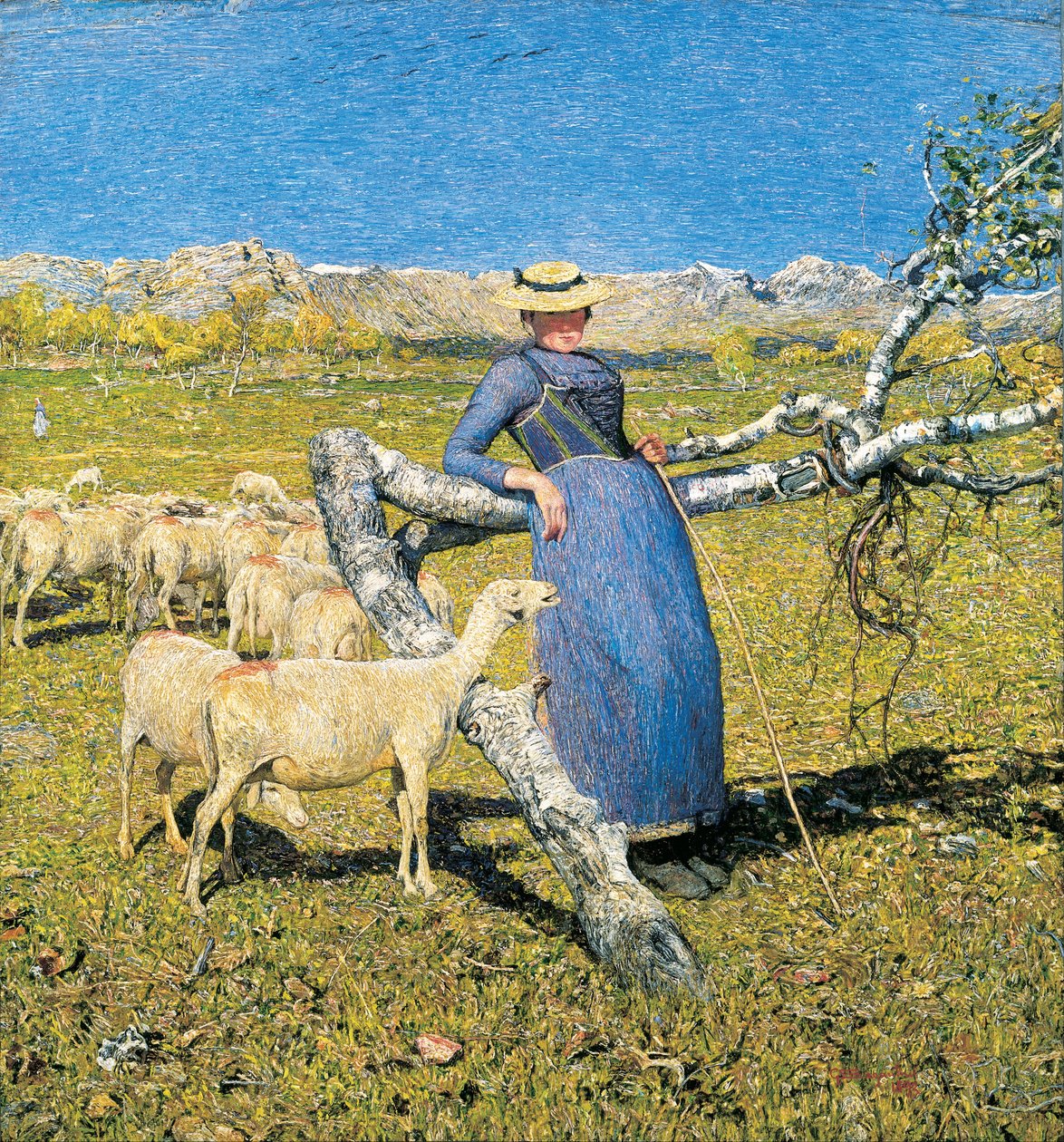 Ma délben az Alpokban alkotó: Giovanni Segantini