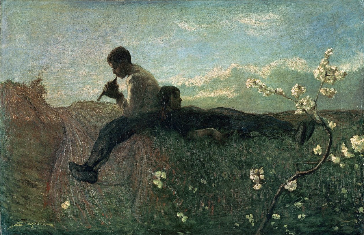 Idill alkotó: Giovanni Segantini