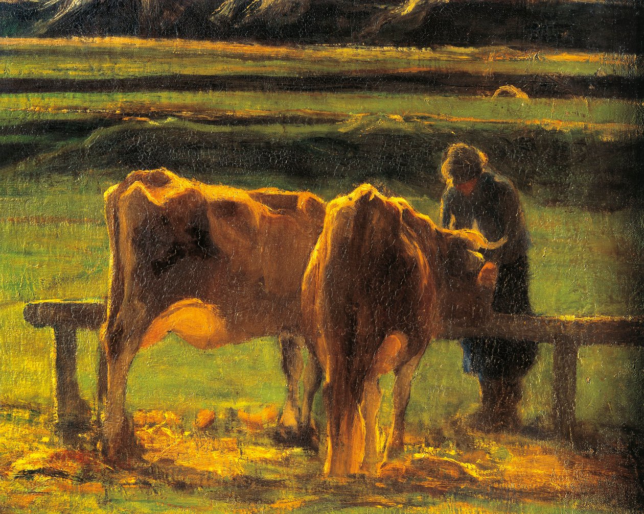 Olaszország, Róma, Alla Stanga alkotó: Giovanni Segantini